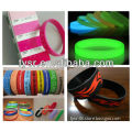 Silikon armband,Silicone wristbands,de silicona pulseras bofetada custom logo printing